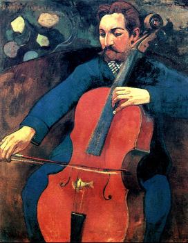 保羅 高更 The Cellist